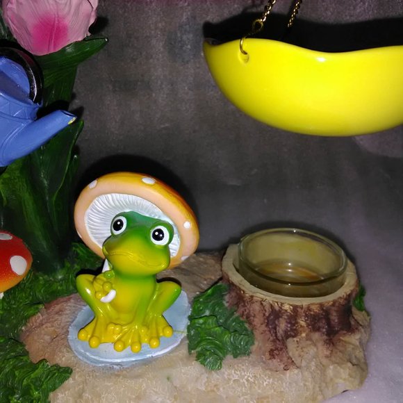 Yankee Candle RAINY DAY Hanging Tart Burner Wax Warmer 2011 RETIRED - Picture 5 of 11